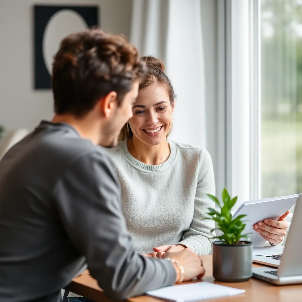 Jonge Nederlandse vrouw met donker haar
