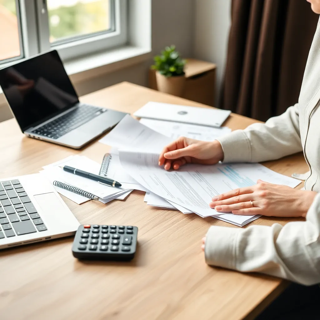 Nederlandse belegger analyseert beleggingsportefeuille op laptop